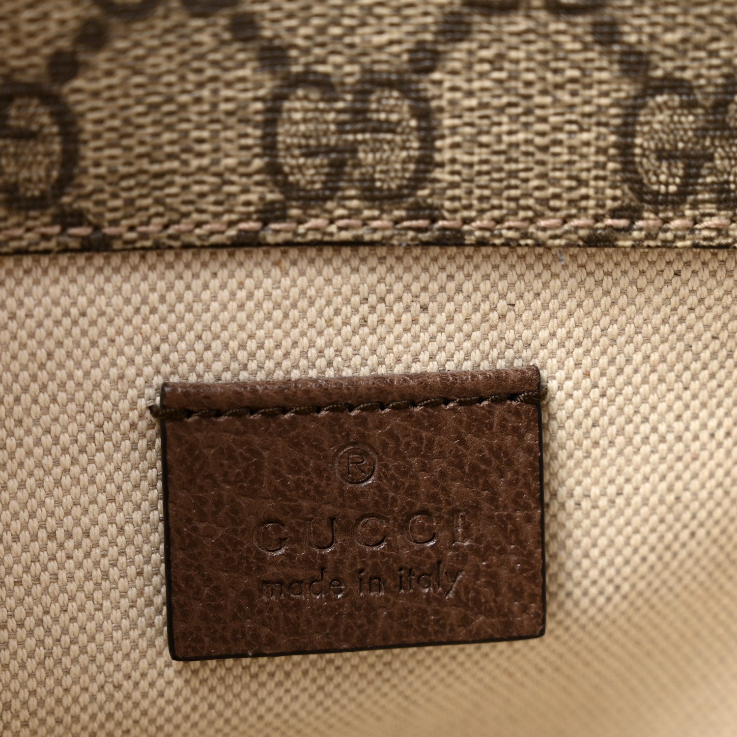 GG Supreme Monogram Web Small Neo Vintage Double Flap Messenger Bag Beige New Acero