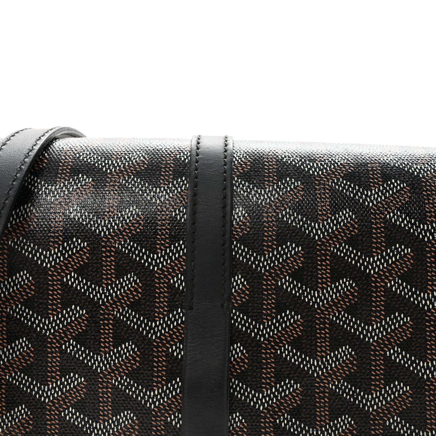 Goyardine Belvedere II PM Messenger Bag Black
