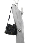 Agneau Giant 12 Gold Hardware Velo Black