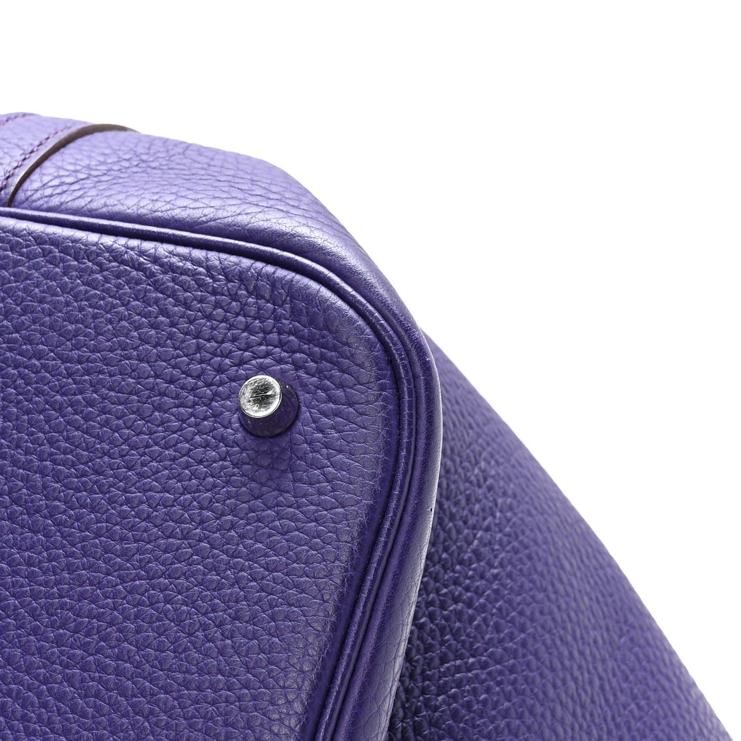 Taurillon Clemence Picotin Lock 26 GM Iris
