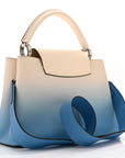 Taurillon Capucines MM Gradient Blue