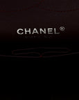 Lambskin Quilted Jumbo Double Flap Black
