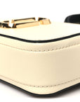 Saffiano Small Snapshot Camera Bag Cloud White Multicolor