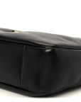 Padded Lambskin Le 5 A 7 Hobo Black