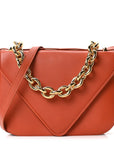 Calfskin Mount Envelope Bag Maple