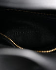 Smooth Calfskin Small Le 5 A 7 Soft Hobo  Black