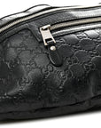 GCCIssima Web Belt Bag Black