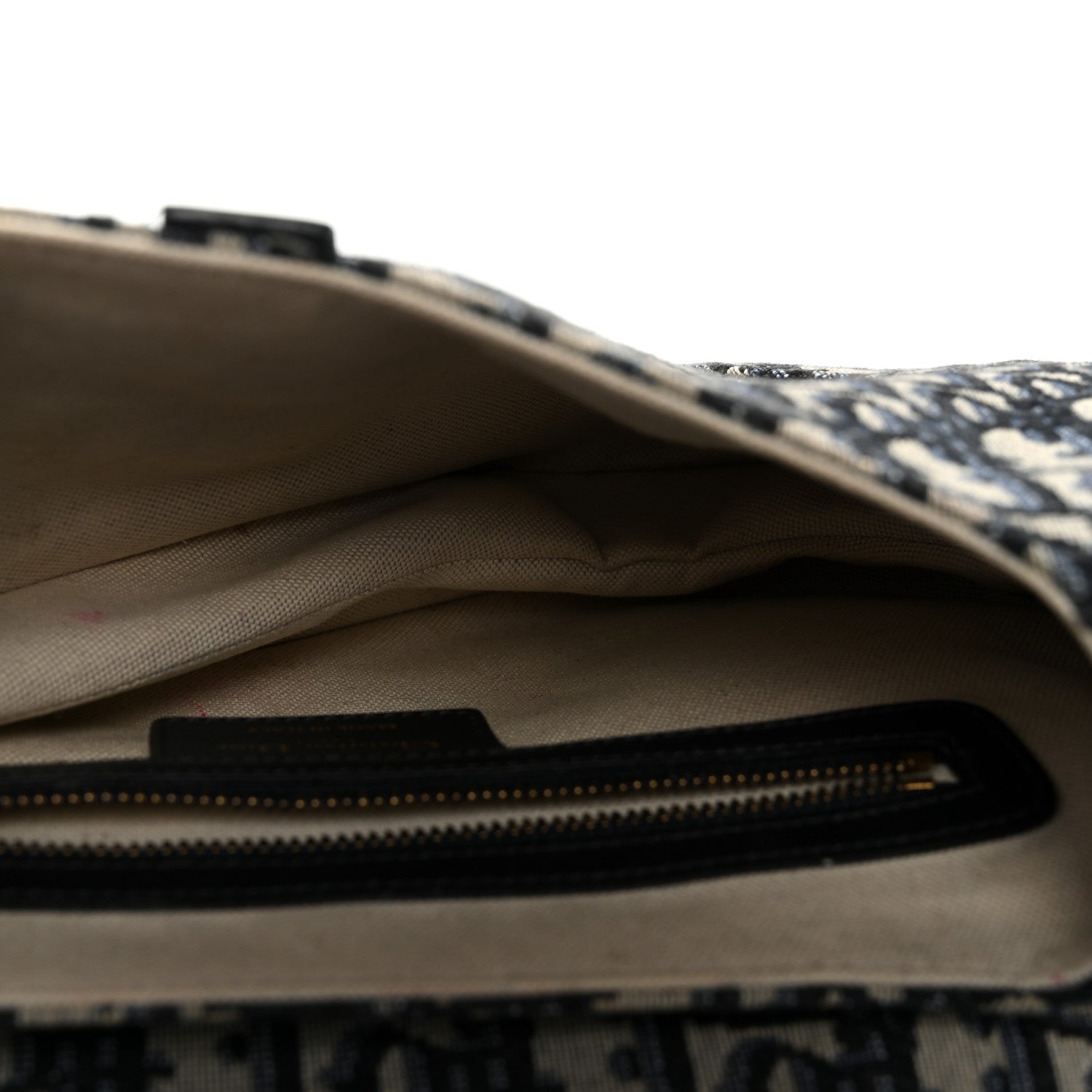 Oblique Saddle Bag Blue