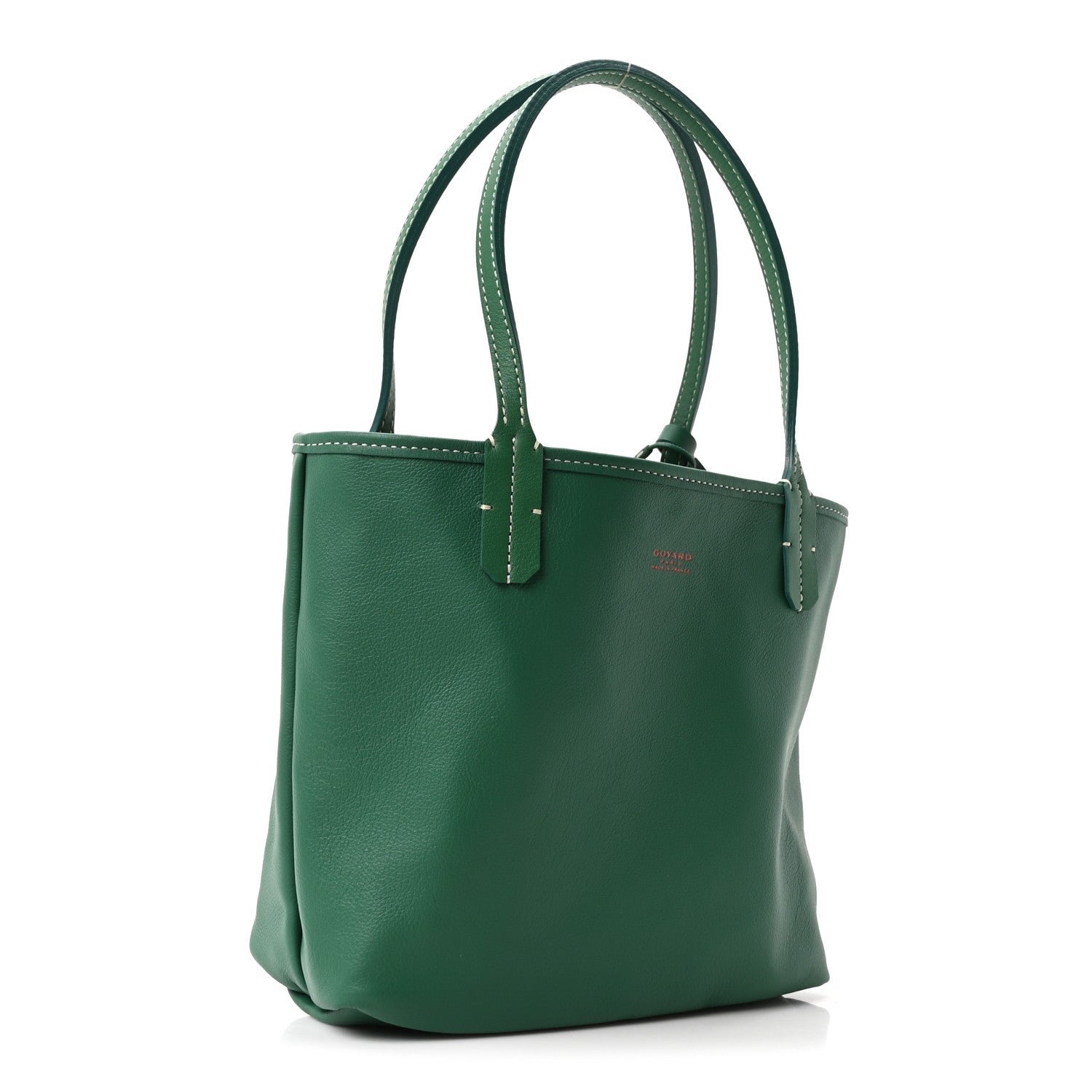 Goyardine Reversible Mini Anjou Green
