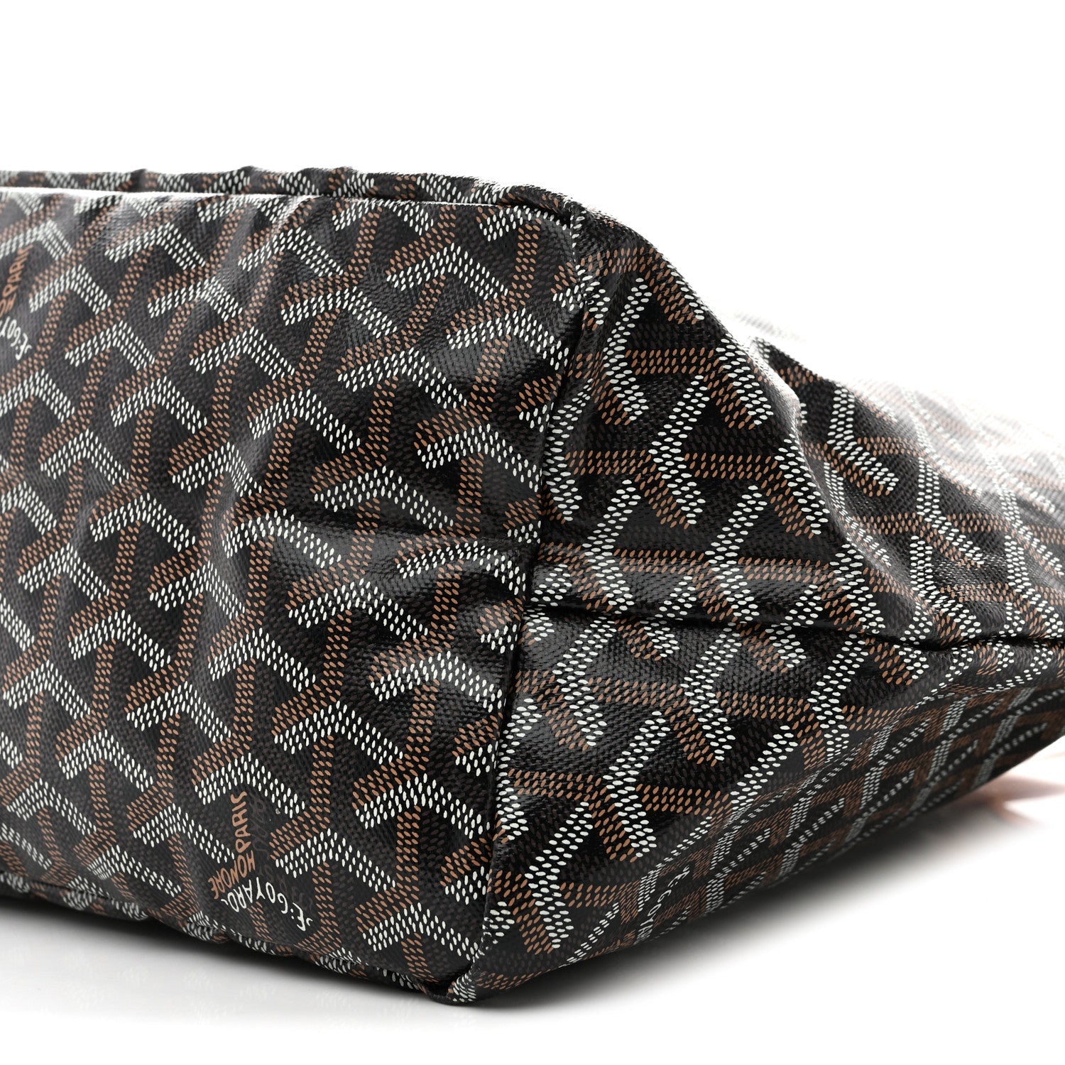 Goyardine Saint Louis PM Black Gold