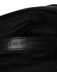 Nylon Logo Explorer Crossbody Messenger Bag Black