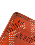 Goyardine Saint Sulpice Card Holder Orange