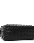 Nappa Intrecciato Small Loop Camera Bag Black