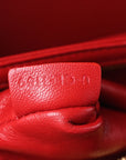 Shiny Calfskin Teen Triomphe Red
