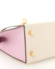 Epsom Horseshoe Mini Kelly Sellier 20 Craie Mauve Sylvestre