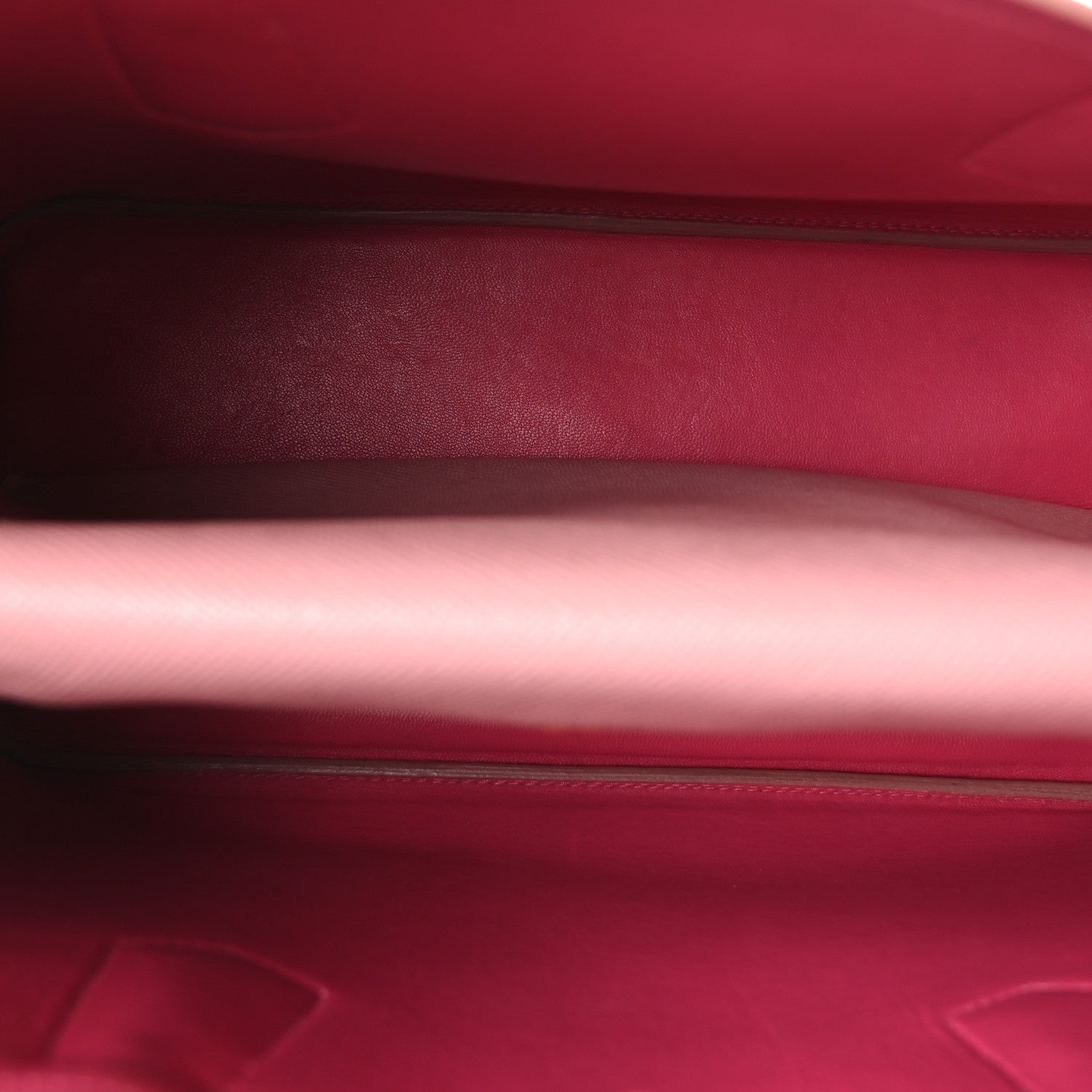 Saffiano Cuir Medium Double Bag Cammeo Rosa
