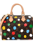 LV X YK Monogram Speedy Bandouliere 25 Multicolor