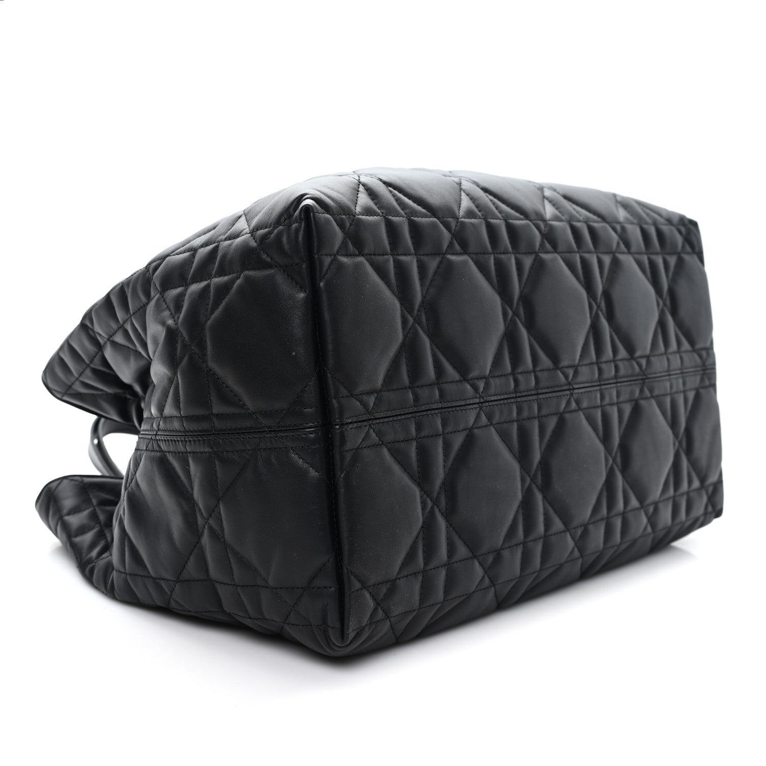 Calfskin Macrocannage Large Toujours Black