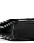 Lambskin Quilted Wallet On Chain WOC Black