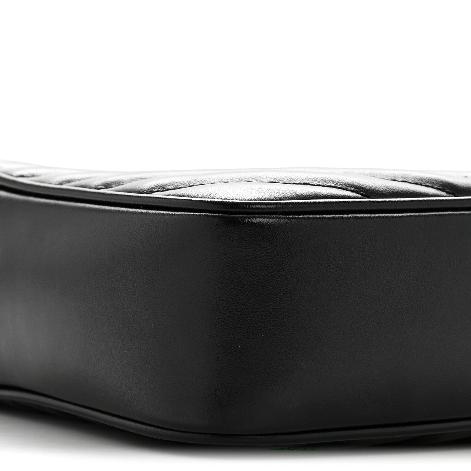Calfskin Matelasse Monogram Monochrome Lou Camera Bag Black
