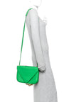Calfskin Mount Envelope Bag Parakeet