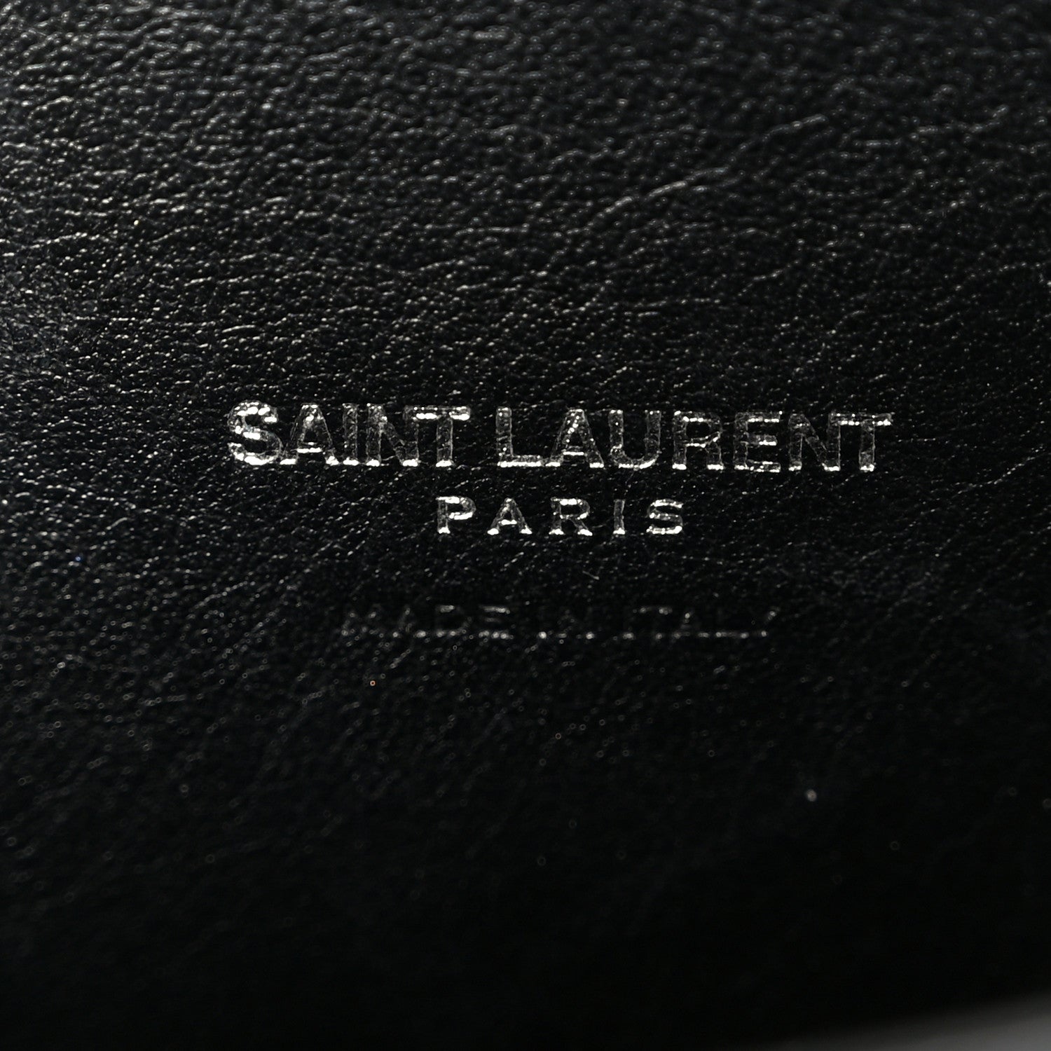Grained Calfskin Small Sac De Jour Black