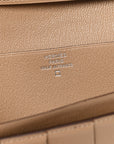 Matte Alligator Bearn Gusset Wallet Poussiere