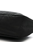 Tessuto Nylon Pochette Bag Black