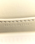 Shiny Calfskin Mini Triomphe Chalk