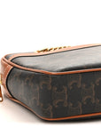 Triomphe Canvas Calfskin Medium Patapans Tan