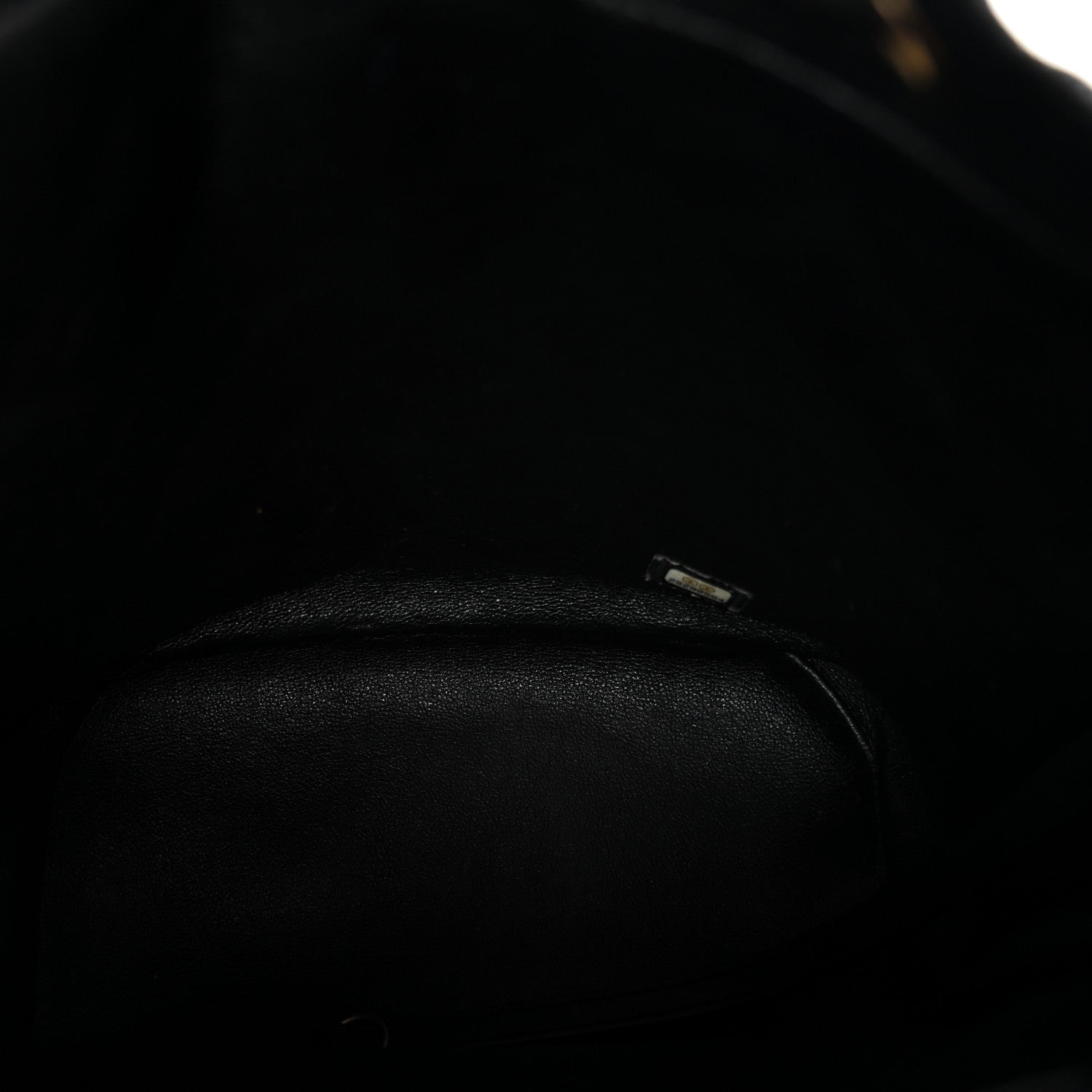 Caviar Quilted Small Filigree Backpack Black