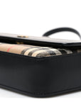 Calfskin Mini Vintage Check Note Bag Black