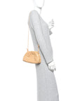 Nappa Intrecciato The Mini Pouch Almond