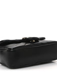 Lambskin Matelasse Mini GG Marmont Shoulder Bag Black