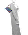 LV X TM Monogram Denim Cerises Pochette Accessories Blue
