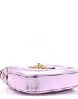 Laminated Nappa Nano Jackie 1961 Hobo Metallic Rosa