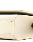 Grain De Poudre Small Monogram Kate Satchel Crema Soft