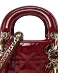 Patent Cannage Mini Lady D1OR Red