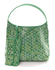 Goyardine Boheme Hobo Meadow Green