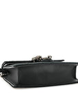 Velvet Super Mini Dionysus Shoulder Bag Black