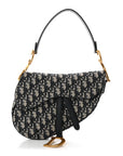 Oblique Saddle Bag Blue