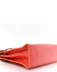 Toile H Berline Vache Hunter Herbag Zip 31 PM Orange Mecano Fauve