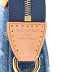 LV X TM Monogram Denim Cerises Pochette Accessories Blue