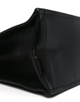 Calfskin Archicannage Large Essential Tote Black