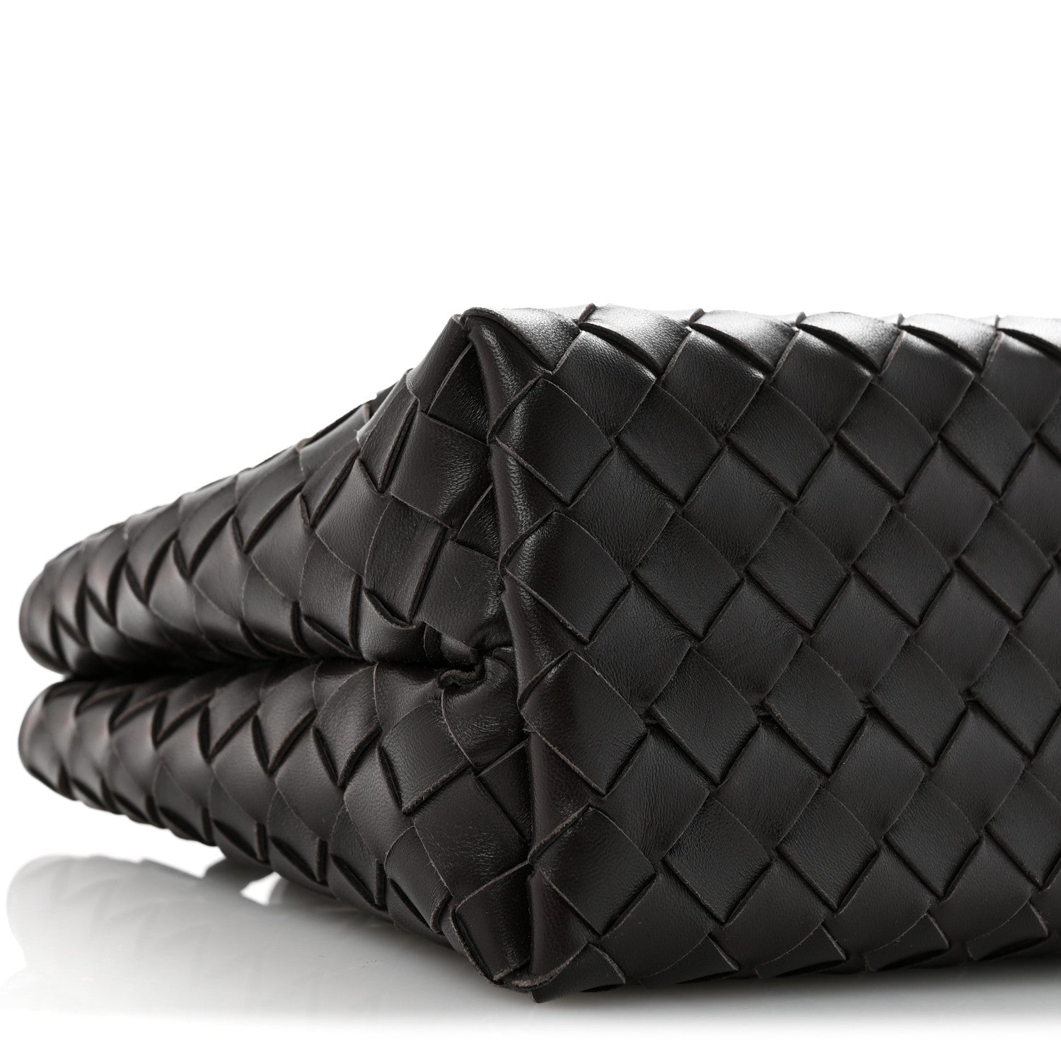 Nappa Intrecciato Small Andiamo Shoulder Bag Fondant