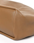 Mellow Nappa Small Squeeze Bag Oak