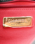 Lambskin Quilted Large CHNL 19 Flap Black