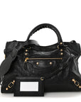 Agneau Giant 12 Gold Hardware City Black