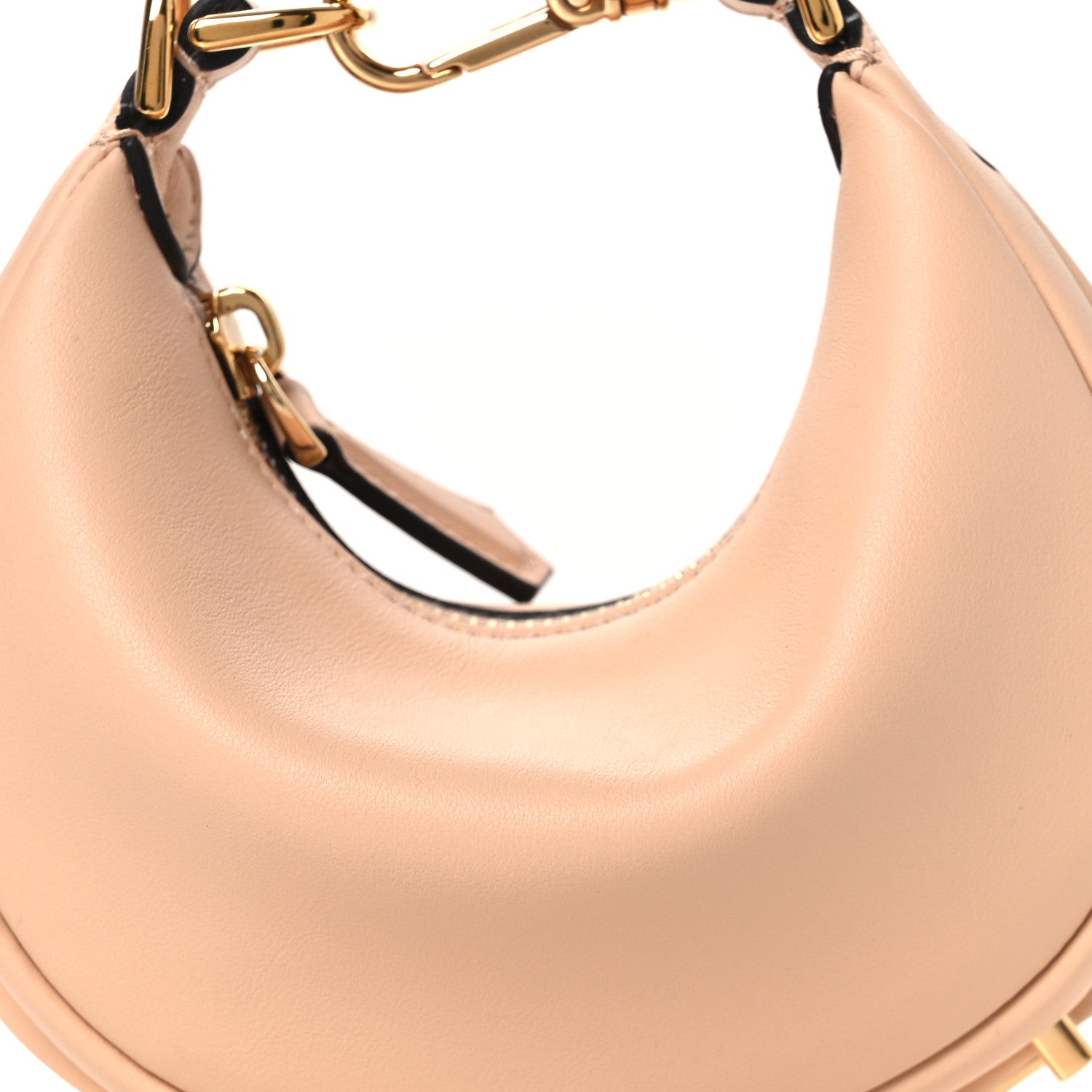 Vitello Grace Matte Nano FNDIgraphy Hobo Charm Light Rose