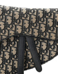 Oblique Saddle Bag Blue
